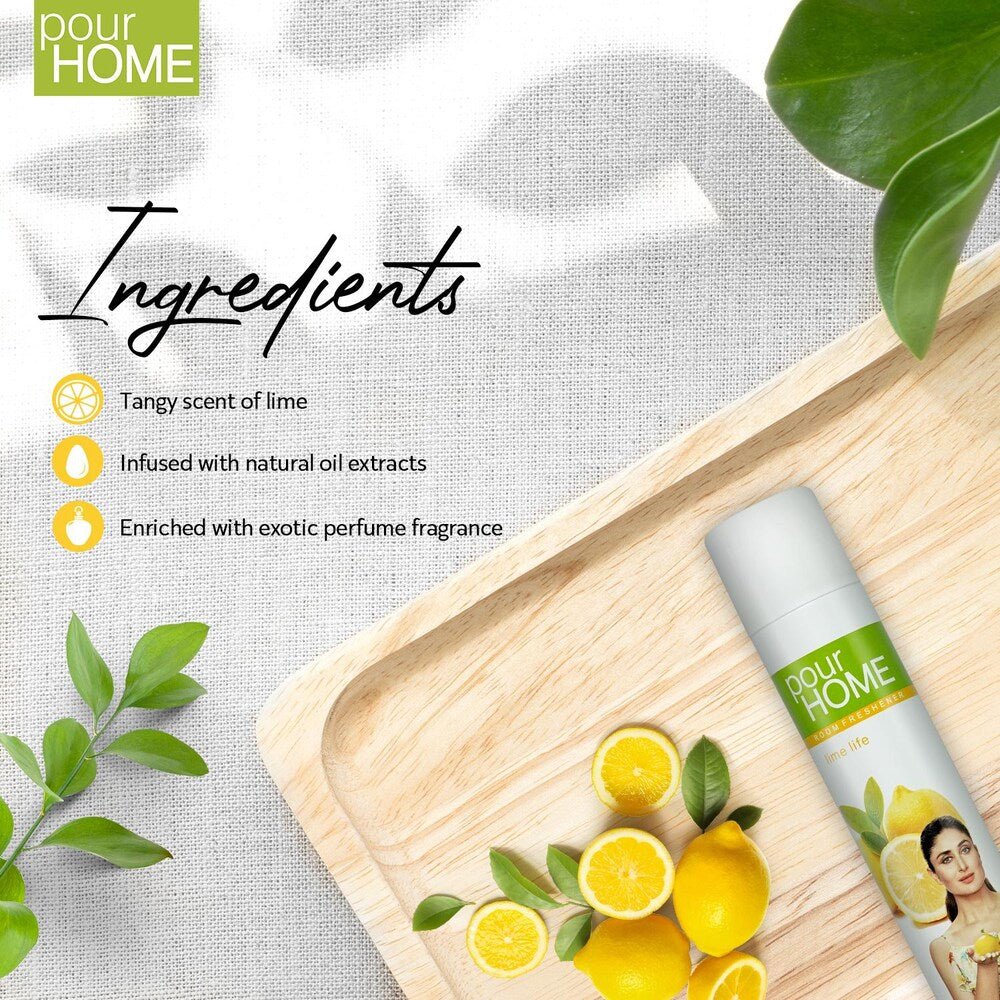POUR HOME Room Freshener Lime Life Spray (220 ml)