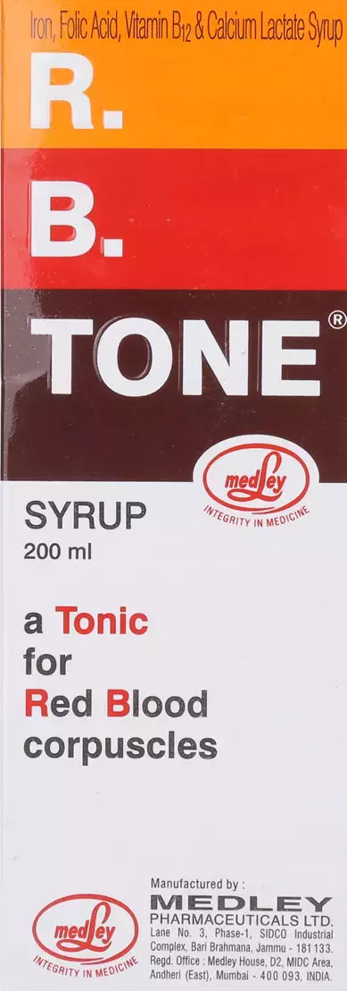R.B Tone Syrup