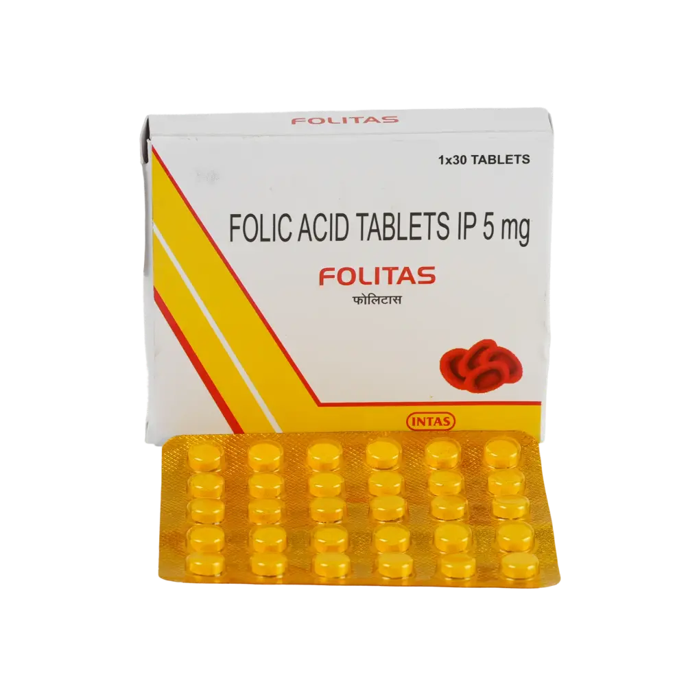 Folitas Folic Acid 5mg Tablet