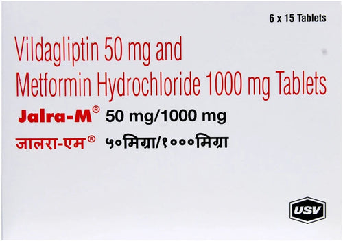 Jalra-M 50mg/1000mg Tablet