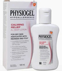 Physiogel Hypoallergenic Calming Relief A.I. Body Lotion | Non-Comedogenic & Hypoallergenic | Derma Care | For Dry Skin Associated with Redness & Itch
