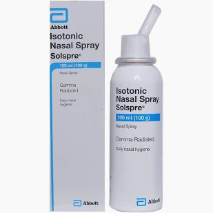Solspre Isotonic Nasal Spray with Sodium Chloride | For Daily Nasal Hygiene