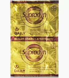 Supradyn Daily Multivitamin for Men and Women | Daily Immunity and 2X Energy | Tablet