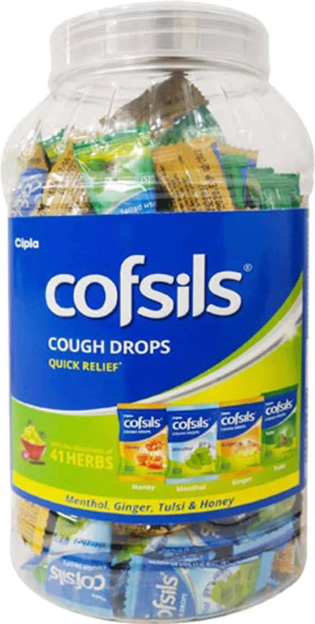 Cofsils Assorted Cough Drop Lozenges | For Respiratory Care