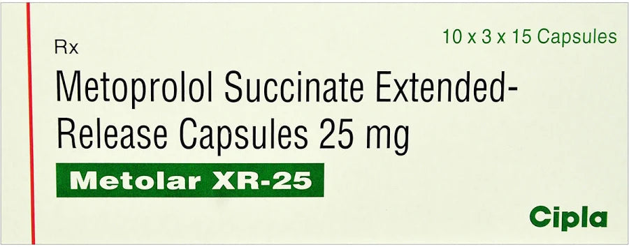 MetoLAR XR 25 Capsule