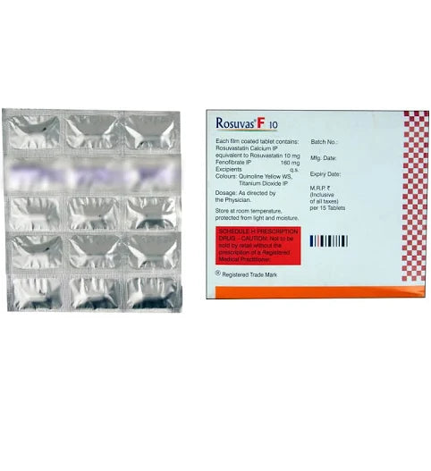 Rosuvas F 10 Tablet