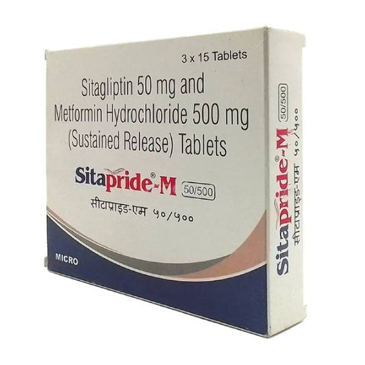 Sitapride-M 50mg/500mg Tablet PR