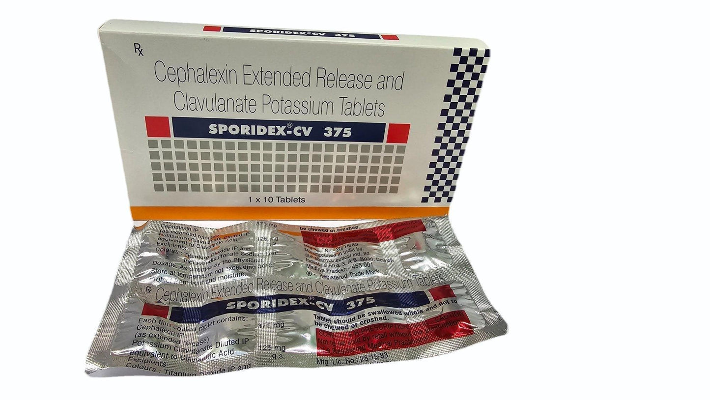 Sporidex-CV 375 Tablet ER