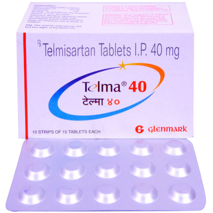 Telma 40 Tablet (Strip of 15Tablets)