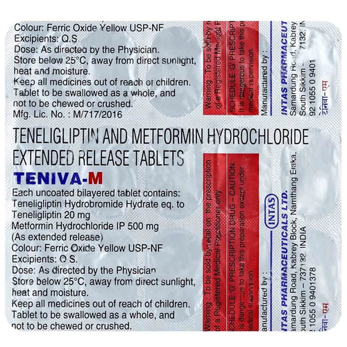 Teniva-M Tablet ER (15TABLETS)