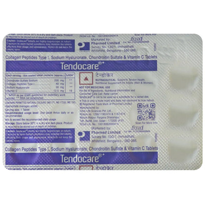 Tendocare Tablet Strip of 15 Tablets