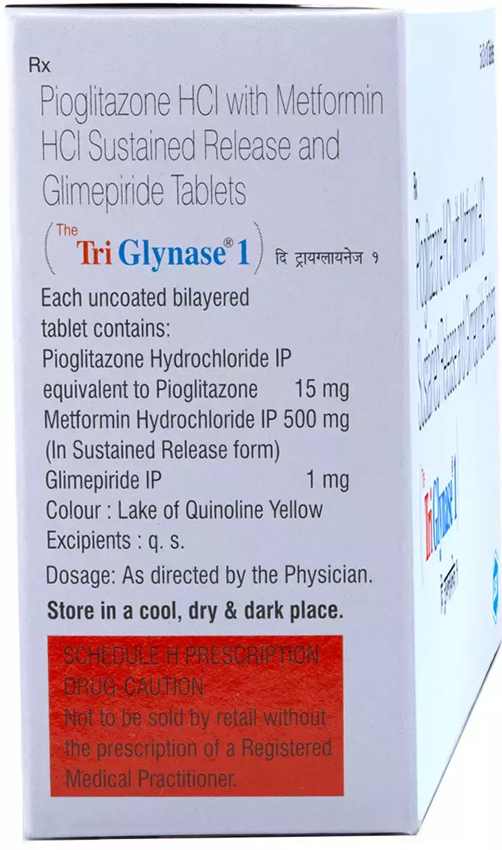 The Triglynase 1 Tablet 10