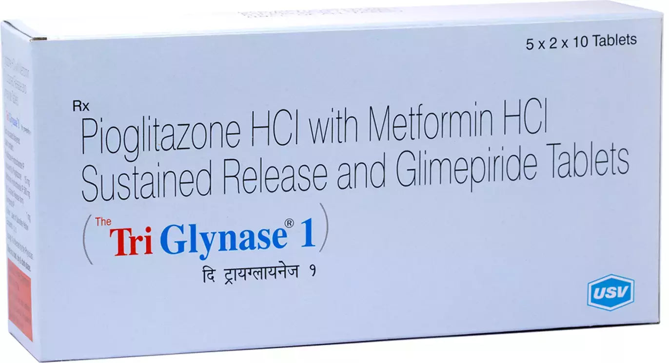 The Triglynase 1 Tablet 10