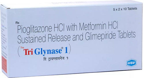 The Triglynase 1 Tablet 10