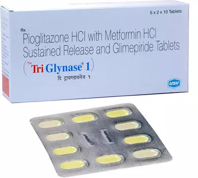 The Triglynase 1 Tablet 10