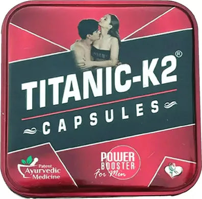 Titanic K2 Power Booster Capsule for Men (6 capsule)