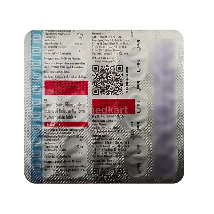 TRIBET 1MG TABLET 15
