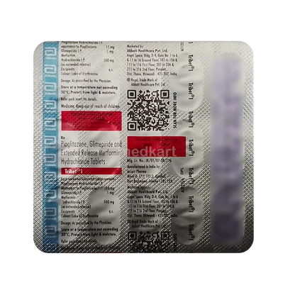 TRIBET 1MG TABLET 15