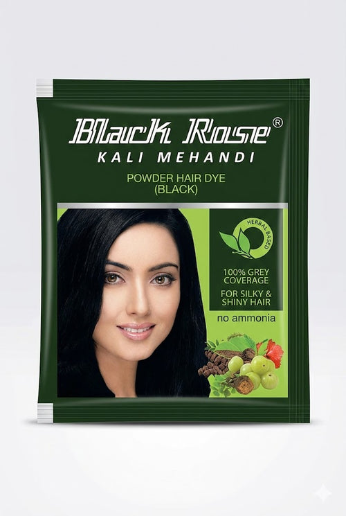 Blackrose Henna Black Rose Kali Mehandi Hair Dye (Black)
