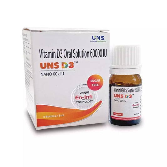UNS D3 Vitamin D3 Oral Solution (5ml Each)