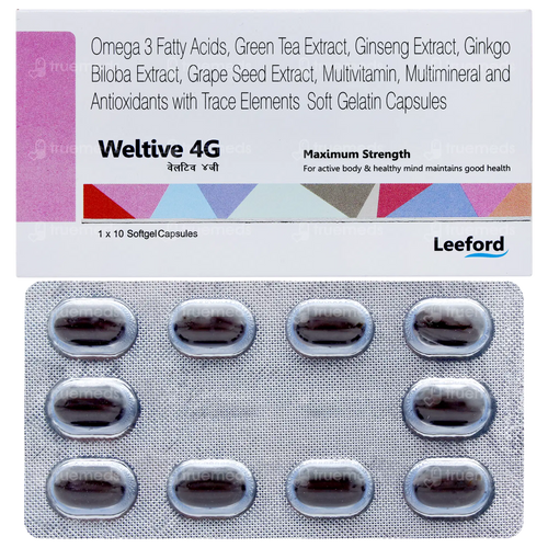Weltive 4G Capsule For Nutritional Deficiency