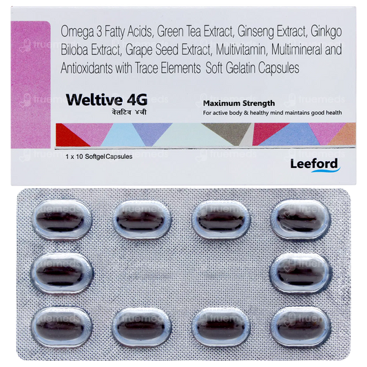 Weltive 4G Capsule For Nutritional Deficiency