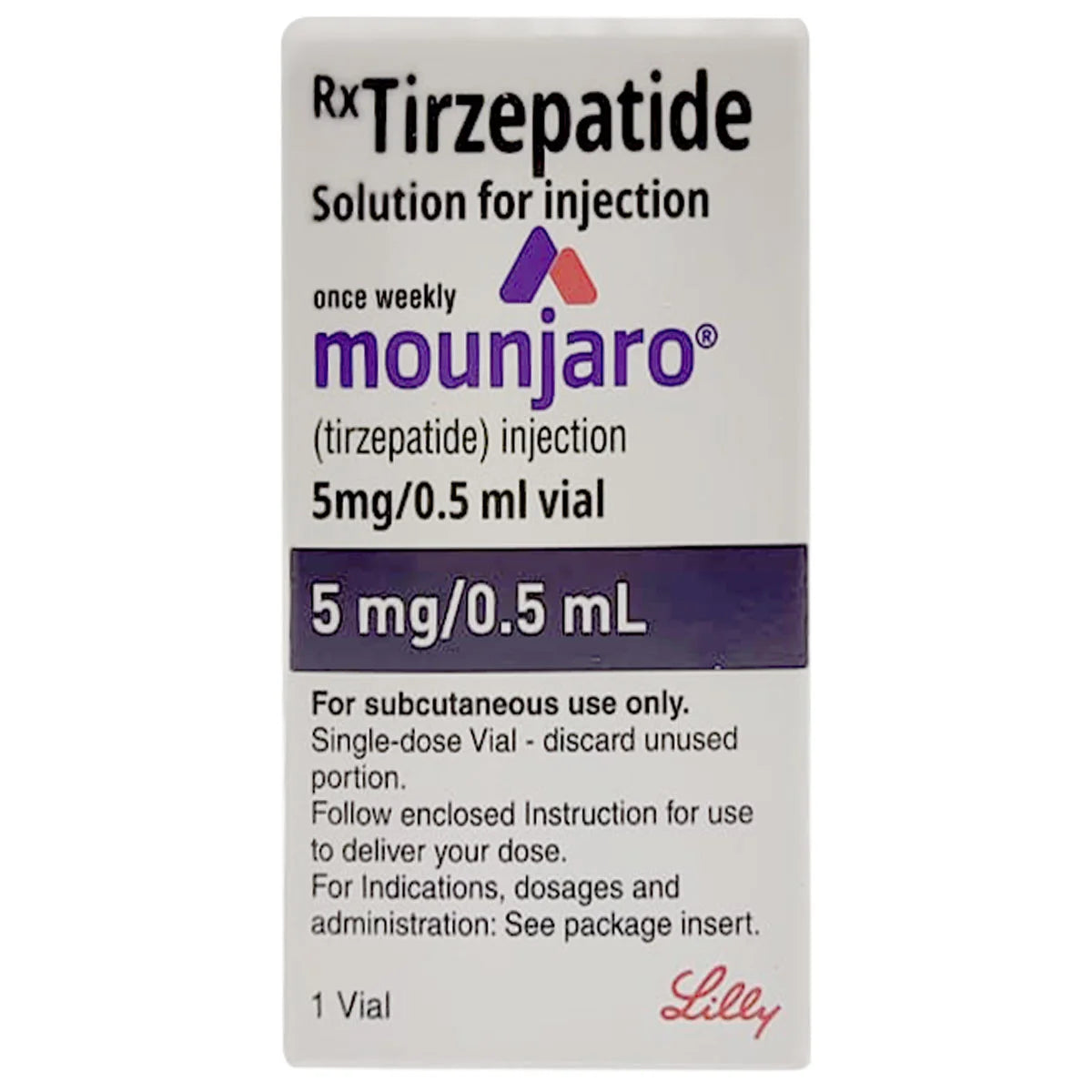 Mounjaro 5mg 0.5 ml Solution for Injection