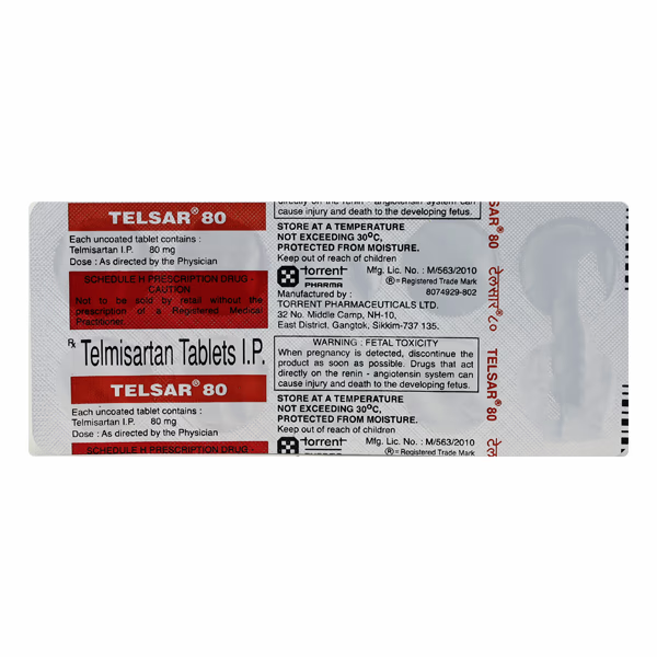 Telsar 80 Tablet