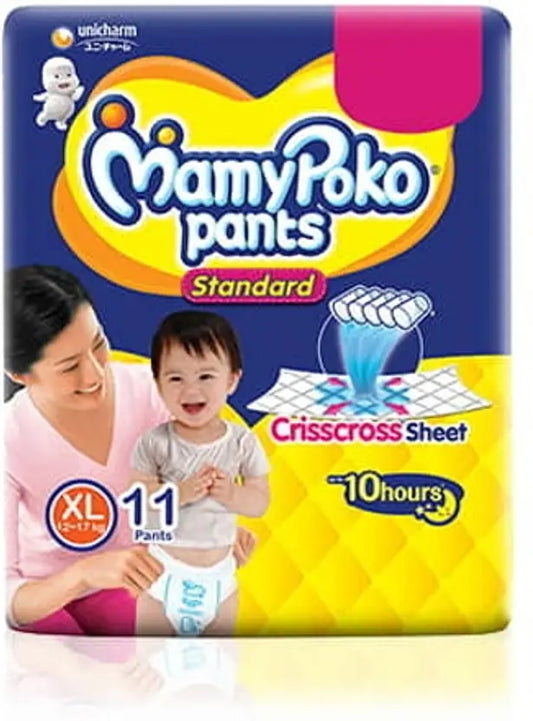 MamyPoko Pants Standard XL Diapers - XL (22 Pieces)