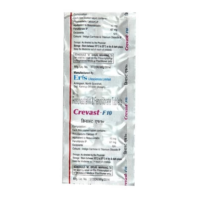 Crevast-F 10 Tablet