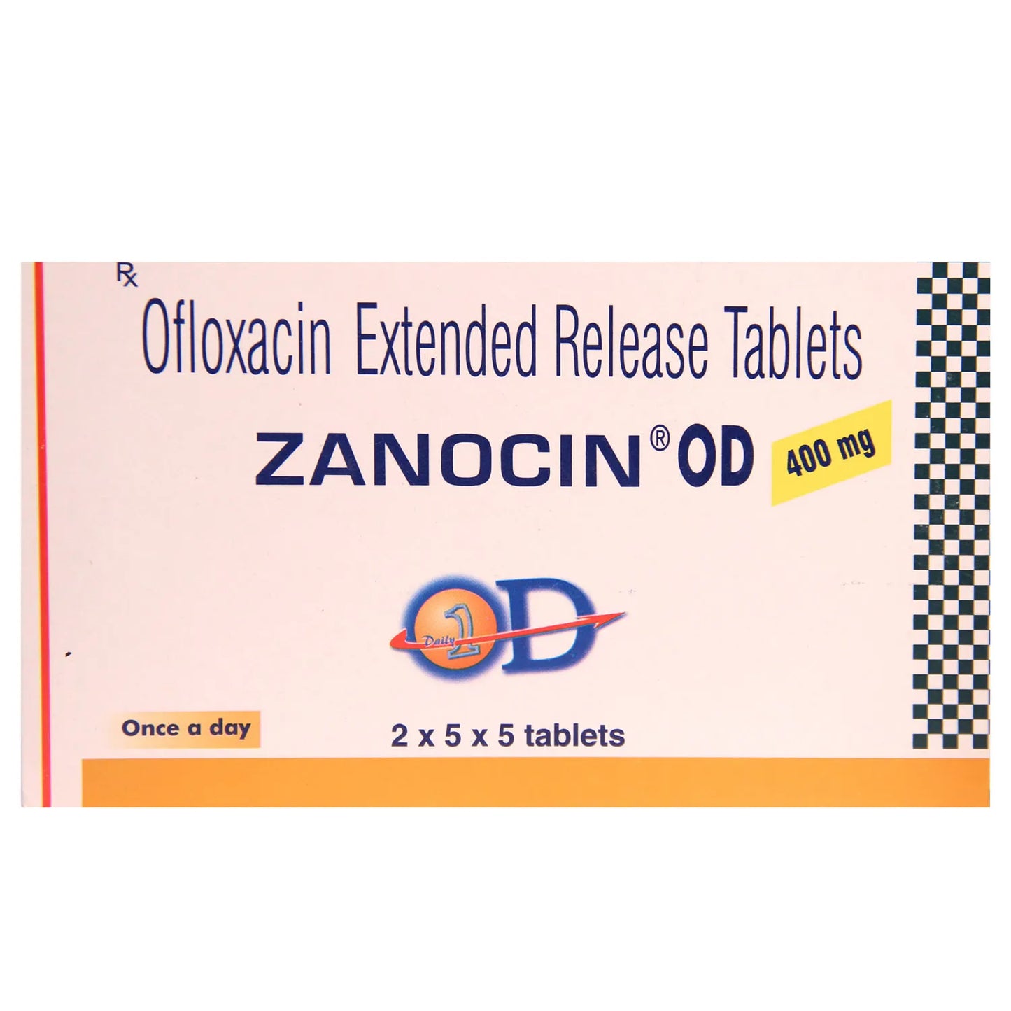 Zanocin OD 400mg Tablet ER