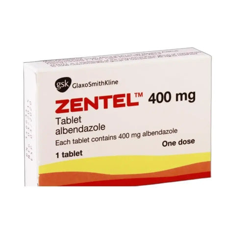 Zentel 400mg Tablet