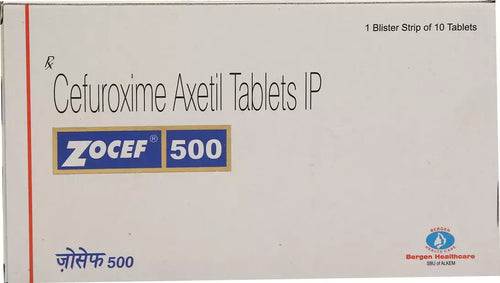 Zocef 500 Tablet