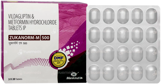 Zukanorm M 500 Tablet